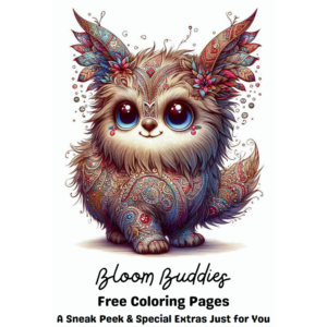 Bloom Buddies free coloring pages