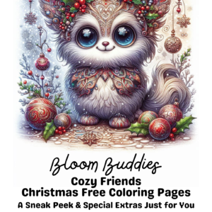 Bloom Buddies Cozy Friends Christmas free printables gallery main image