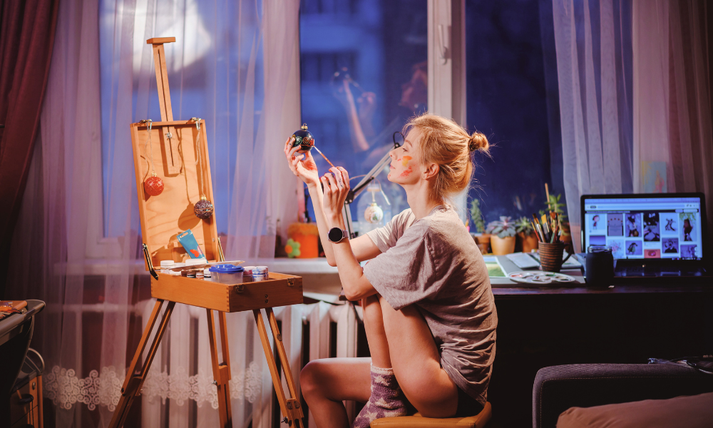 Discover the therapeutic power of painting: finding relaxation in creativity